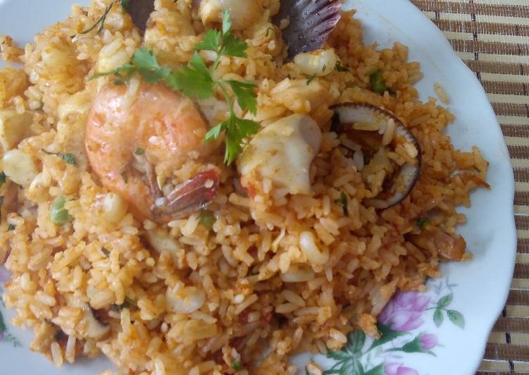 Arroz con mariscos