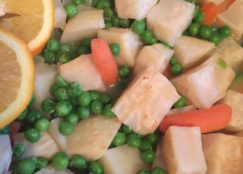 How to Cook Appetizing Celeriac braised in Orange Juice