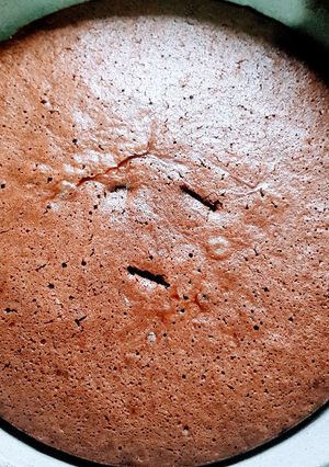 Una foto de Bizcochuelo de chocolate