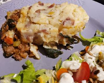 Easy Serving Recipe Veggie Packed Shepards Pie Delicious and Healthy