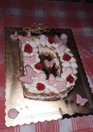 Foto di Torta del mio compleanno Cream tart