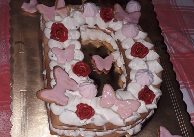 Step-by-Step Guide to Prepare Fatto in casa super veloce Torta del mio compleanno Cream tart