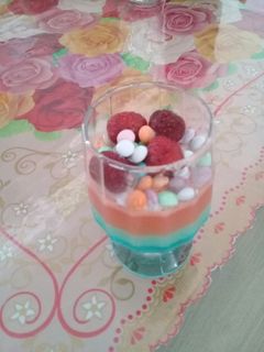 عکسی از دستور ژله بستنی