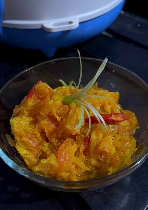 Foto resep Tumis Pepaya Muda bumbu kuning