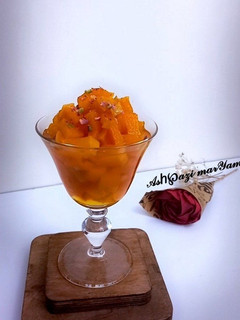 عکسی از دستور مربای کدو حلوایی(بدون آهک)🎃