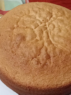 Una foto de Bizcochuelo de vainilla molde de dulce de batata