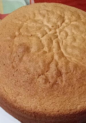 Una foto de Bizcochuelo de vainilla molde de dulce de batata