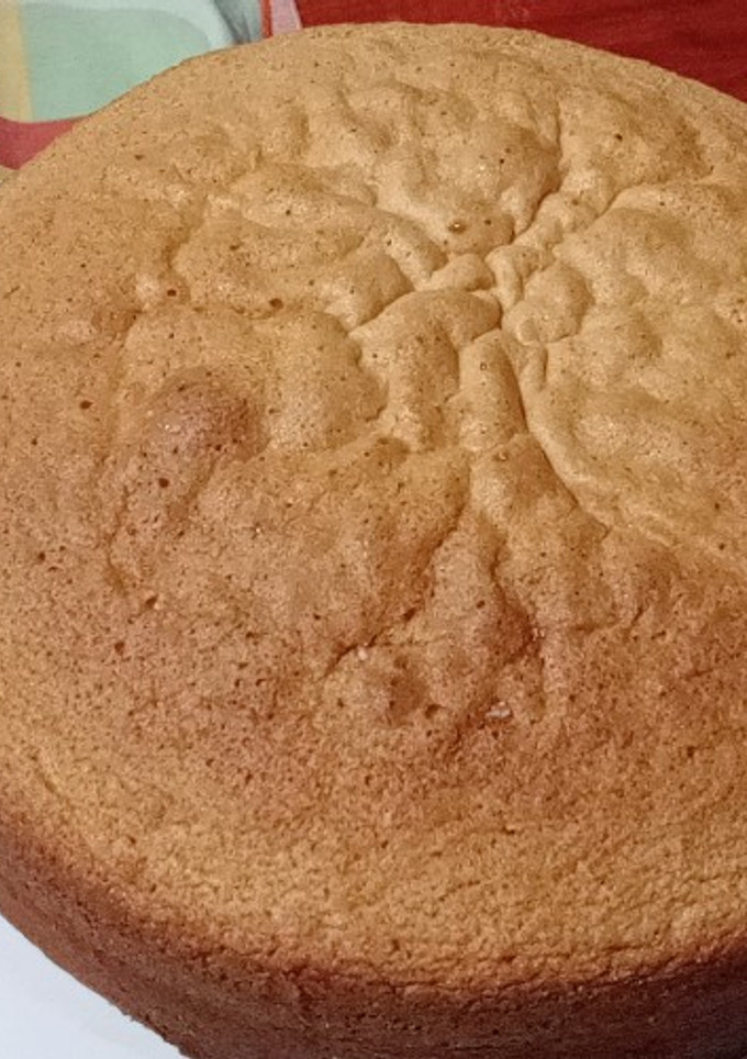 Una foto de Bizcochuelo de vainilla molde de dulce de batata