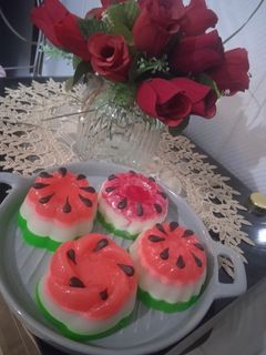 عکسی از دستور ژله هندوانه