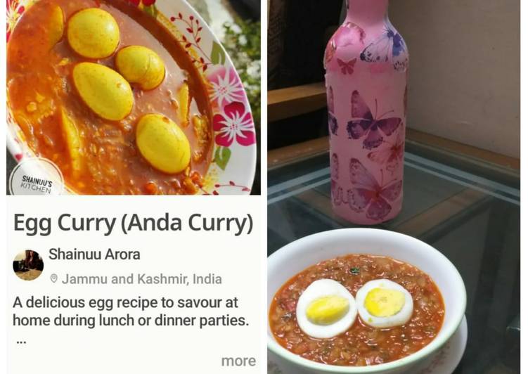 How to Prepare Quick Egg curry