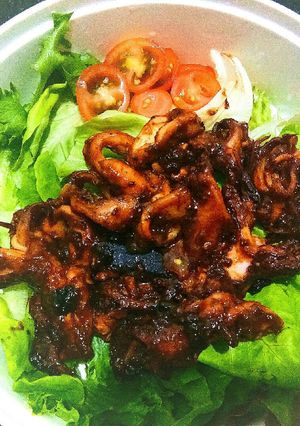 Foto resep Cumi Cumi bakar saos BBQ