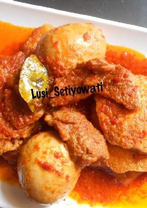 Foto resep Tahu Telor Daging Bumbu Bali
