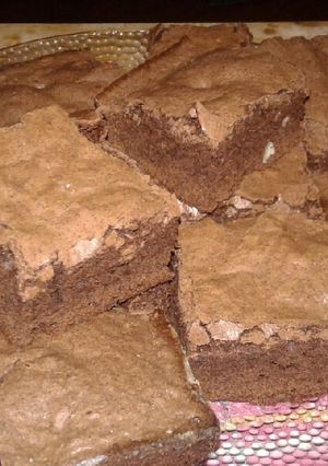 Una foto de Brownie clásicos