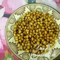 A picture of Fried Masala Chickpeas.
