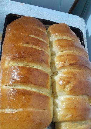 Una foto de Pan casero súper esponjoso y suave