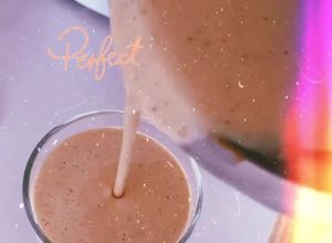 Foto de Batido de Banana e Cacau
