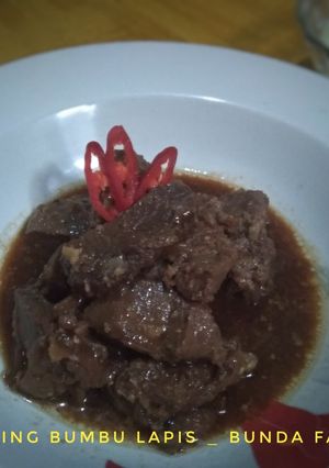 Foto resep Daging Bumbu Lapis Praktis