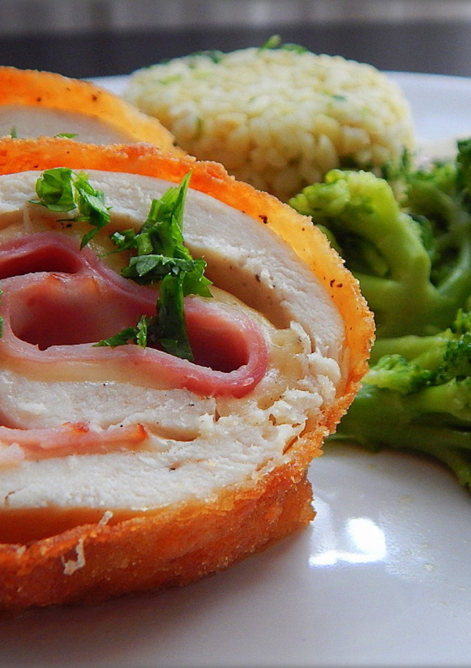 Cordon bleu bulgurral recept fotója