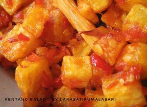 Foto resep Kentang Balado (Kering)