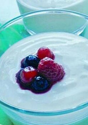 Una foto de Mousse de limón