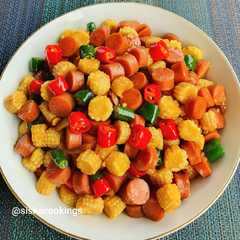 รูปของ Tumis Sosis Baby Corn