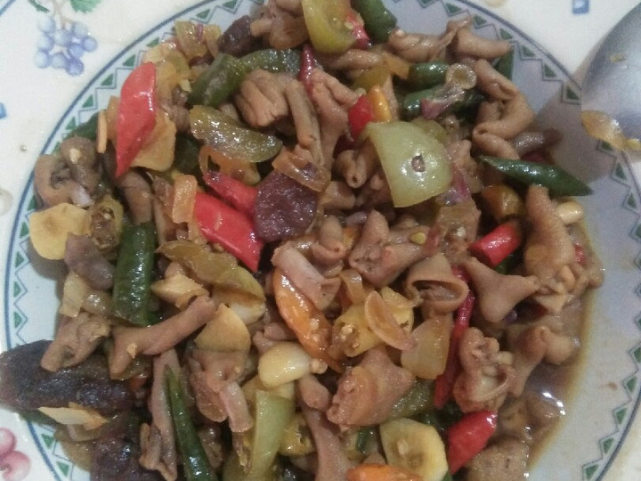 Resep Tumis usus ayam, Bikin Ngiler
