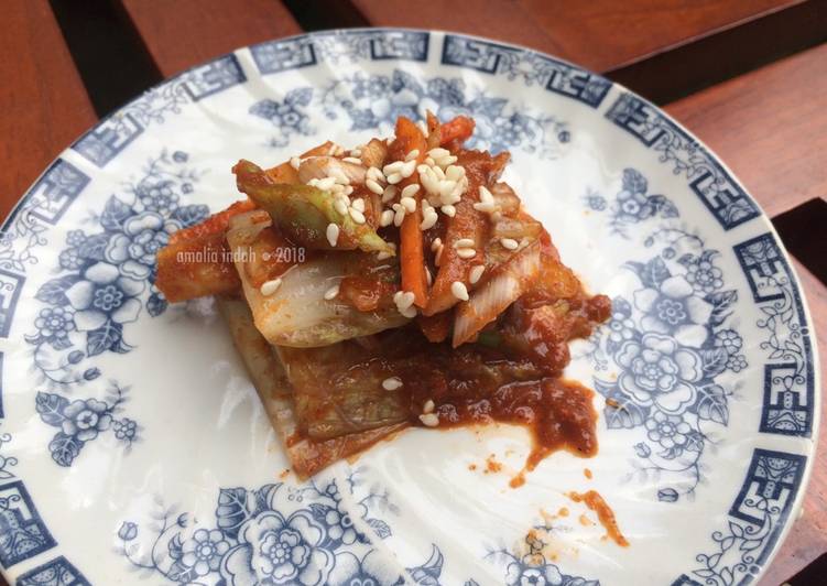 PATUT DICOBA! Resep Rahasia Kimchi (foto step by step)