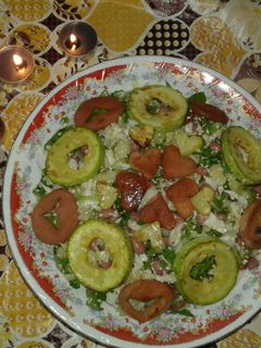 عکسی از دستور سالاد لوبیا قرمز