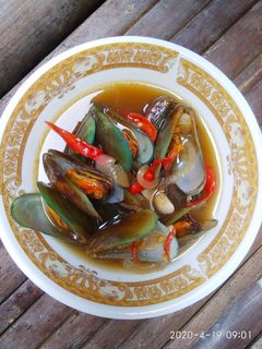 Foto resep Kerang hijau saus tiram