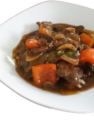 Foto resep Sapi Lada Hitam (Black Pepper Beef)