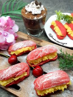 Foto resep Red Velvet Eclair