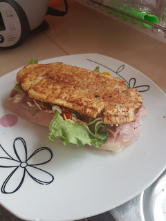 Una foto de Sándwich de tostón