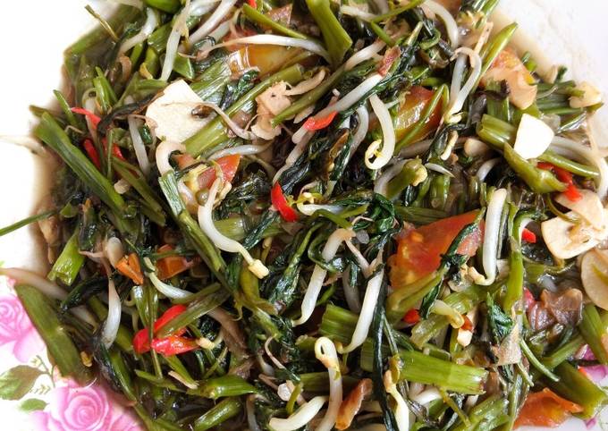 Cara Membuat Resep Tumis kangkung