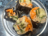 Makis de atún y verduras