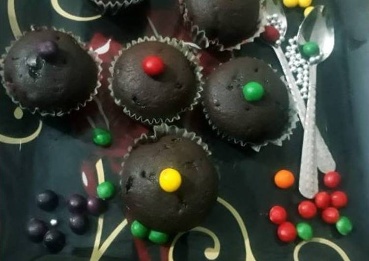 Recipe of Speedy Eggless chocolate cupcake