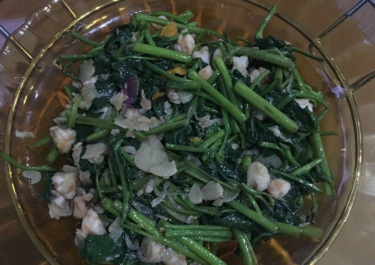 Resep Tumis Kangkung Saos Tiram Anti Gagal