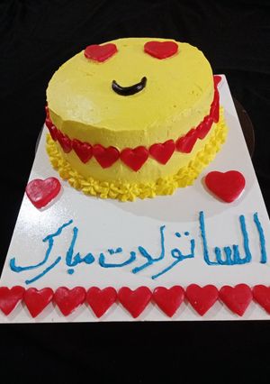 عکسی از دستور کیک تولد خواهر زاده ی عزیزم❤️