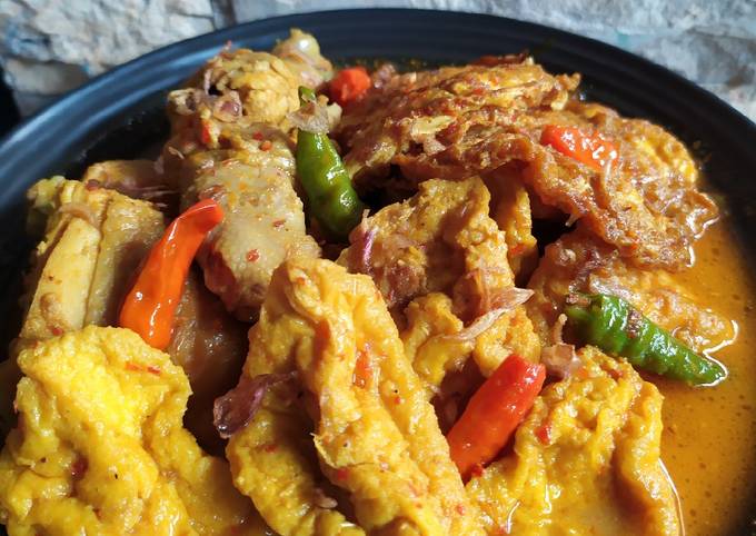 Resep Ayam tahu telur bumbu rujak oleh Retno Kusumawati - Cookpad