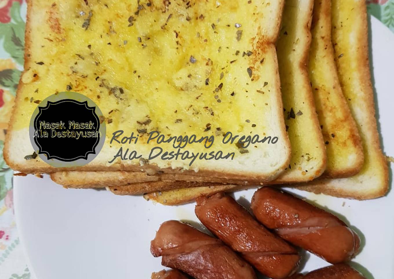 Roti Panggang Oregano