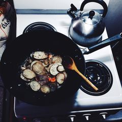 A picture of Fried Potatoes & Carrots.