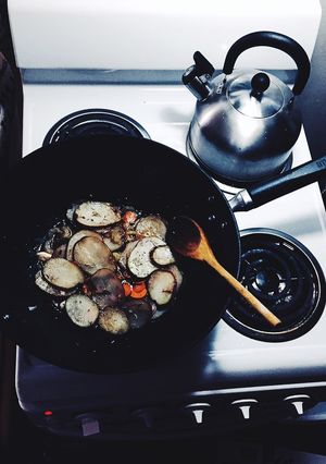 A picture of Fried Potatoes & Carrots.