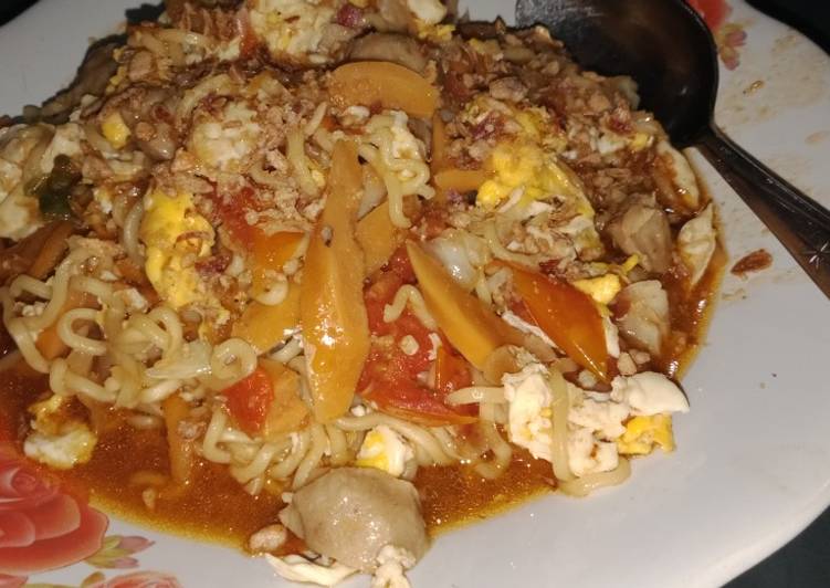 Resep Mie tek-tek Anti Gagal