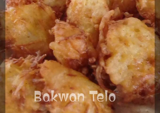 Resep Bakwan Telo Anti Gagal