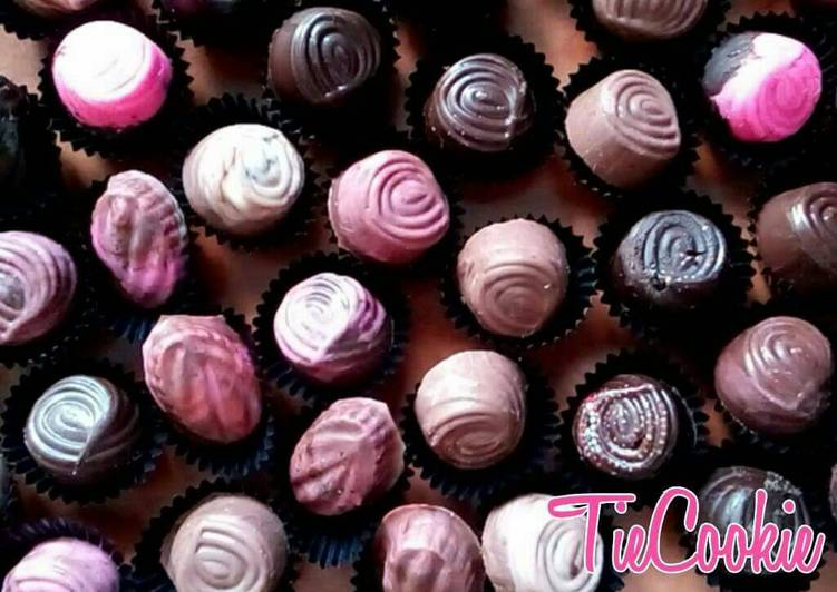 Resep Coklat Warna Warni TieBanny Anti Gagal