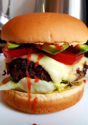 Foto resep Avocado Beefburger