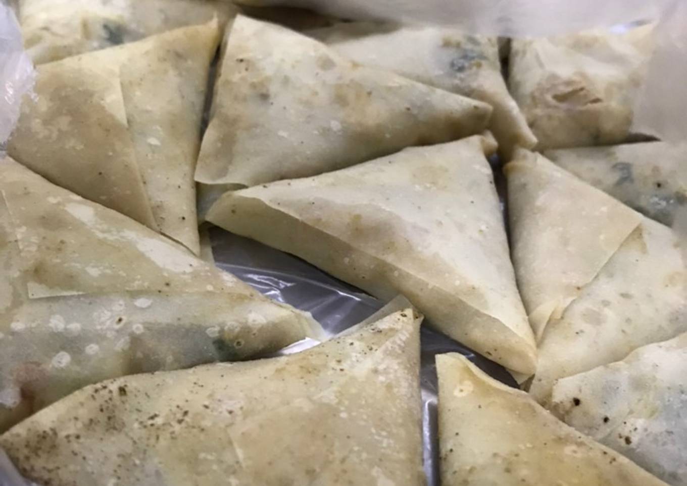 Qeema samosa