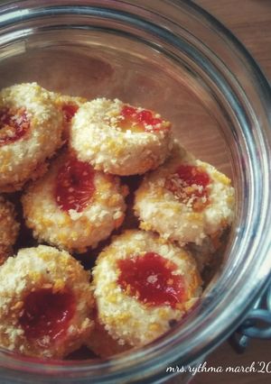 Foto resep Thumb Print Cookies Ekonomis Tepung Pangko