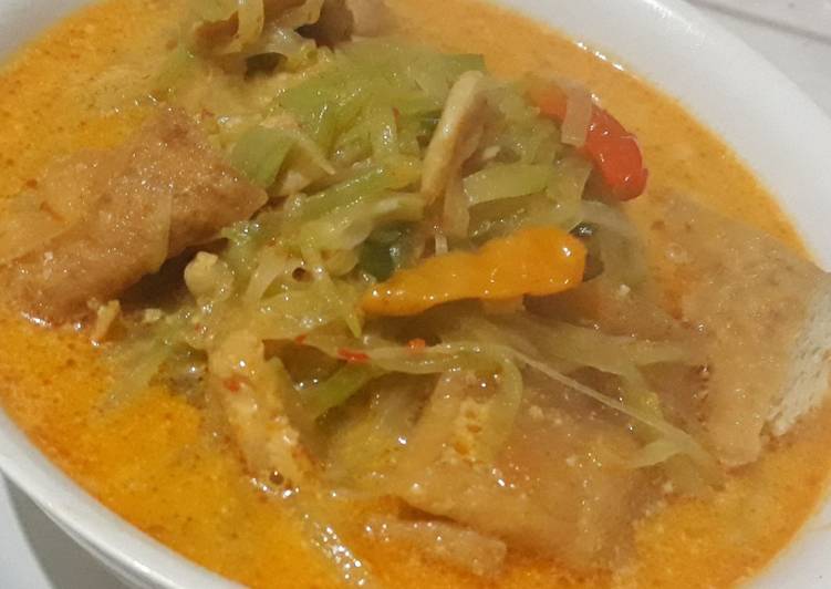 Resep Sayur labu siam dan tahu coklat, Bisa Manjain Lidah