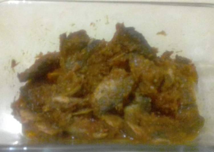 Resep Oseng oseng ikan asin pedas Anti Gagal