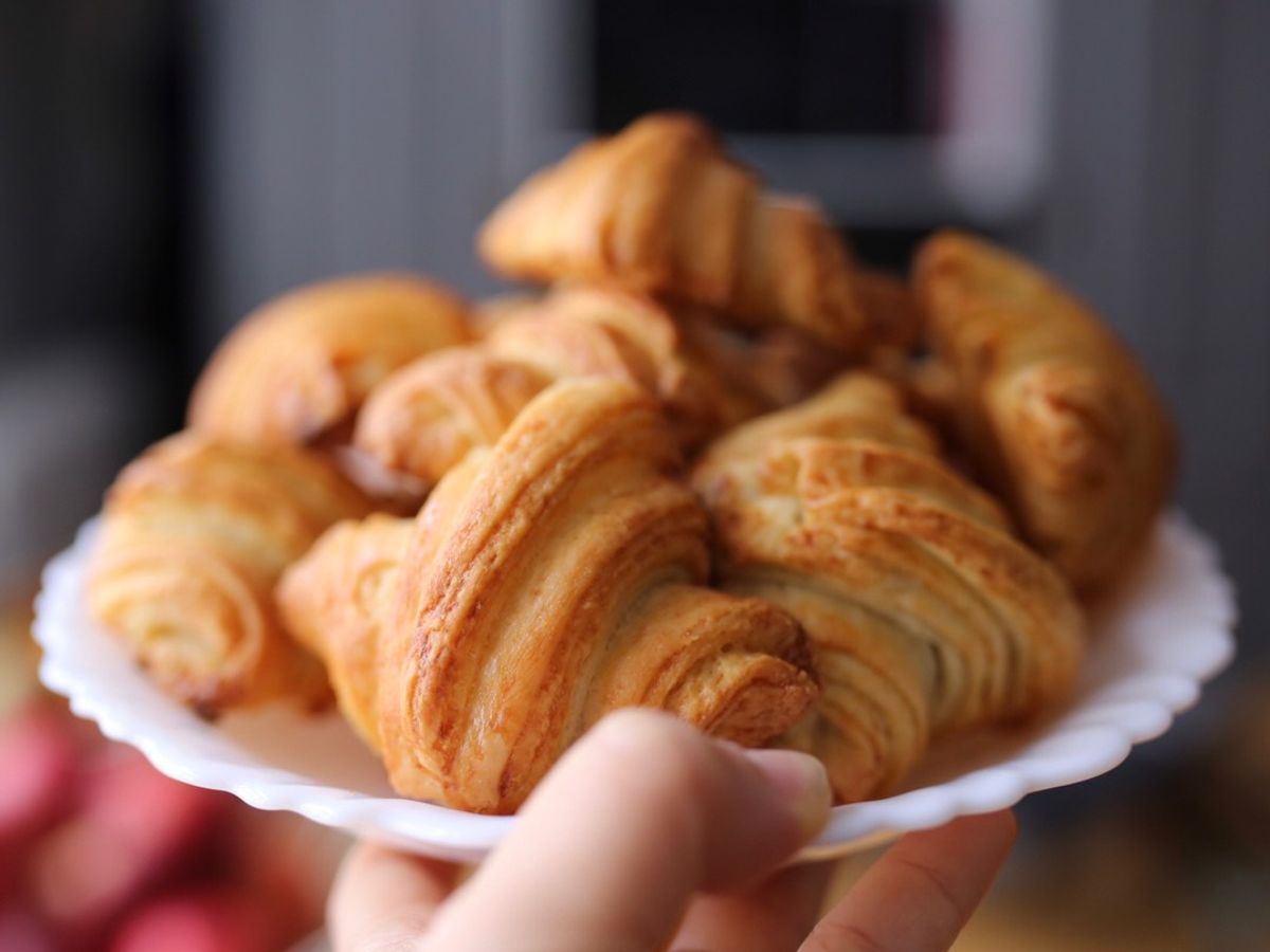 💚 Bánh Sừng Bò Ngàn Lớp Kiểu Pháp Cỡ Nhỏ (Mini French Croissants)